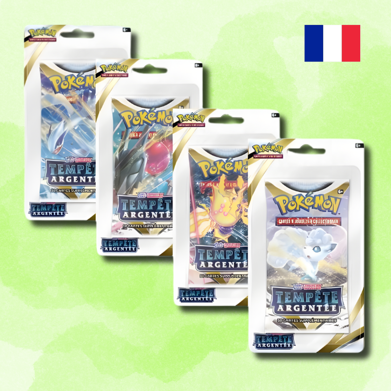 Artset de 4 boosters Tempete Argentée EB12