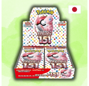 Display Pokemon Sv2a 151 Japonaise