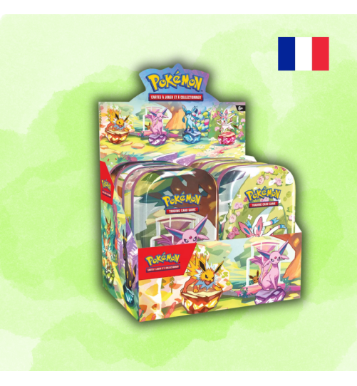Display de 8 mini Tins scellées 8.5 FR