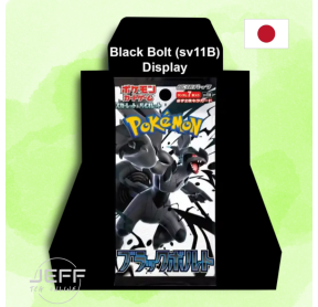 Display Black Bolt SV11B Japonaise
