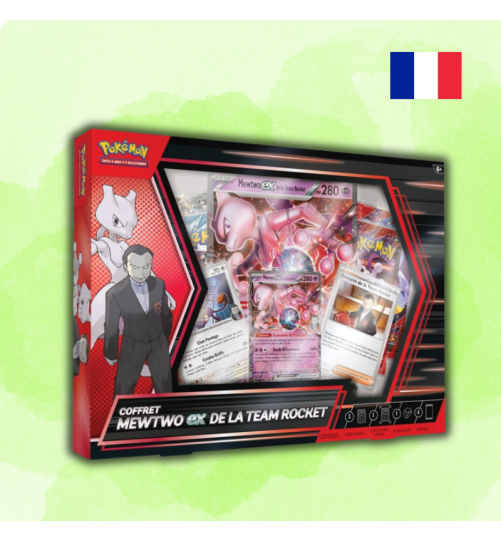 Precommande Coffret Mewtwo EX De la Team Rocket