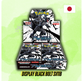 Précommande Display Black Bolt SV11B Japonaise