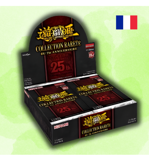Display Yu-Gi-Oh 25th anniversaire Rarity 1