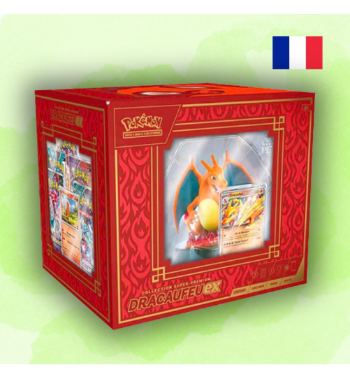 Coffret Pokemon Dracaufeu Super Premium EX FR