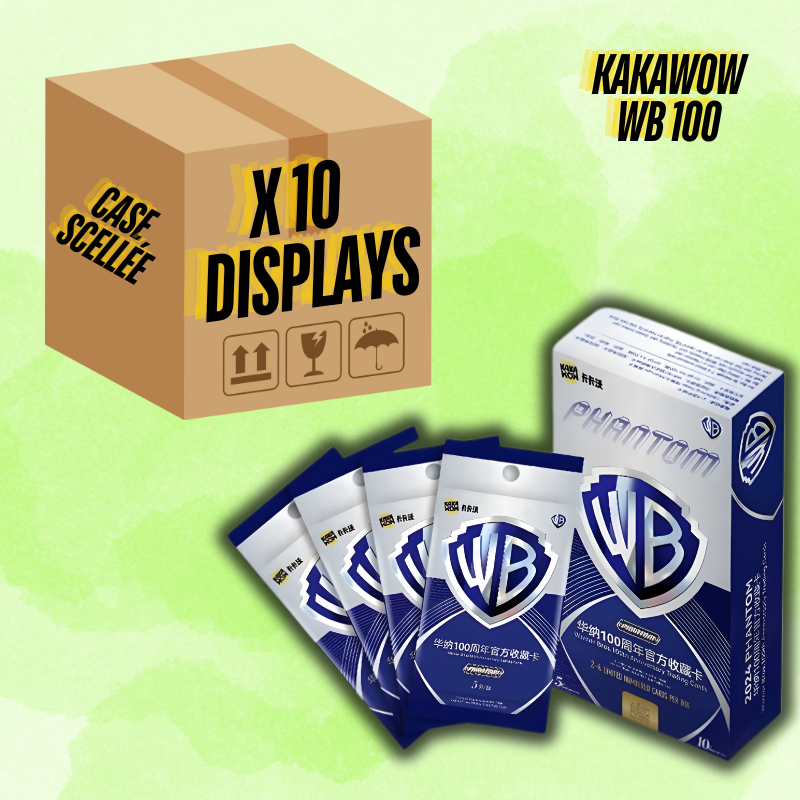 Case scellée 10 displays Kakawow Warner Bros WB100