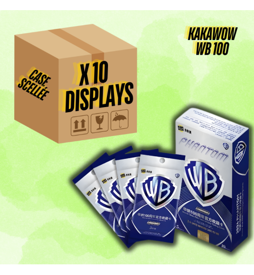 Case scellée 10 displays Kakawow Warner Bros WB100